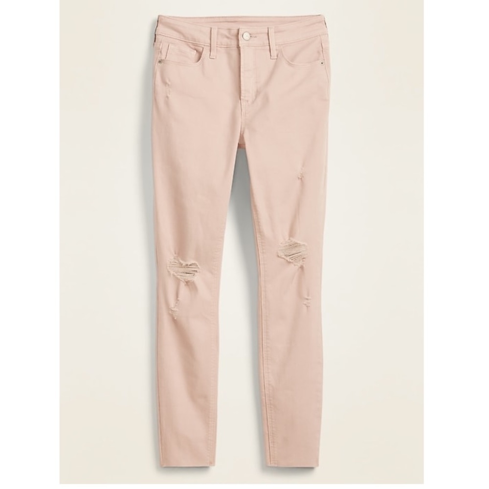 High-Waisted Super Skinny Ankle Jeans